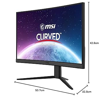MSI G24C4 E2 Zakrzywiony monitor do gier 23,6